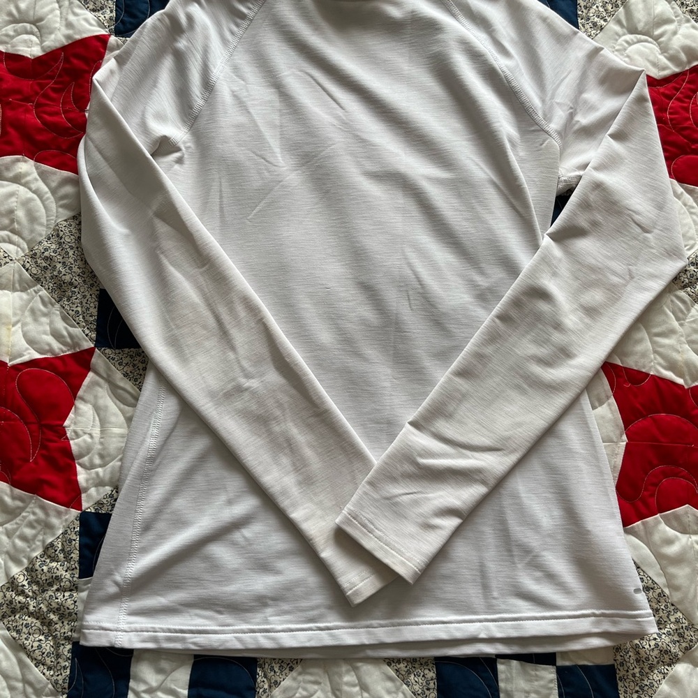 White Long Sleeve Men's Shirt
